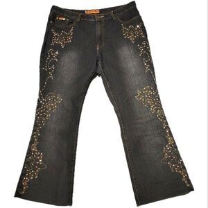 Old Valley Bramd Embellished Jeans